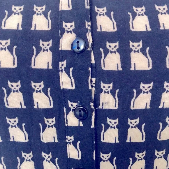 Divided by H&M button down cat print dress - Picture 3 of 7